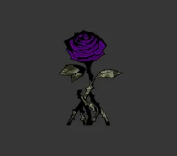 Refracted Envy-drenched Rose