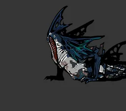 Refracted Pallid and Blue Mermaid