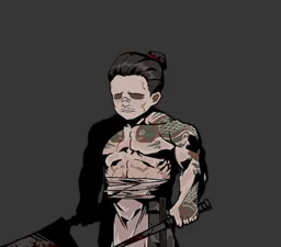 Flexing Tieqiu Crewman