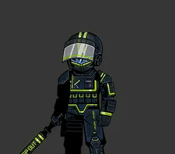 Terrified K Corp. Checkpoint Security