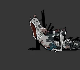 Pallid White Mermaid