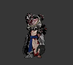 Threatening Gear Worshipper