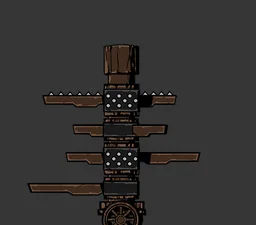 Spiked Wooden Dummy